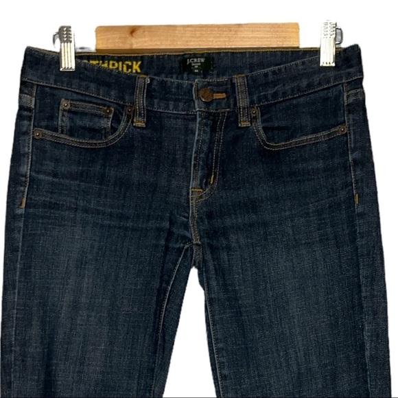 J.CREW STRETCH TOOTHPICK DISTRESSED WOMEN’S JEANS‎ SIZE 25 - Picture 3 of 13